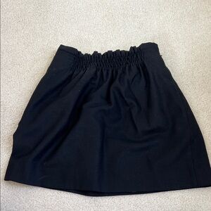 J. Crew Black Mini Skirt